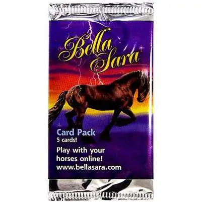 Bella Sara Collectible Card Game Series 1 Booster Pack [5 Cards]