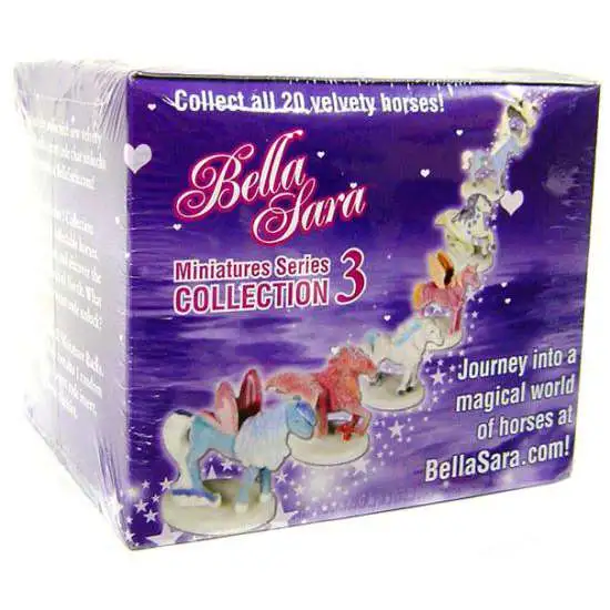Bella Sara Northern Lights Collectible Miniatures Series 3 Mystery Box [20 Packs]