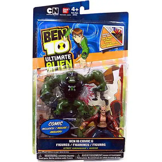Ben 10 Ultimate Alien Comic Book Series Ultimate Humungousaur & Aggregor Exclusive Action Figure 2-Pack [Damaged Package]