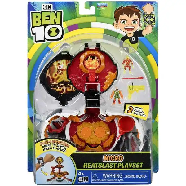 Ben 10 Micro Heatblast Playset