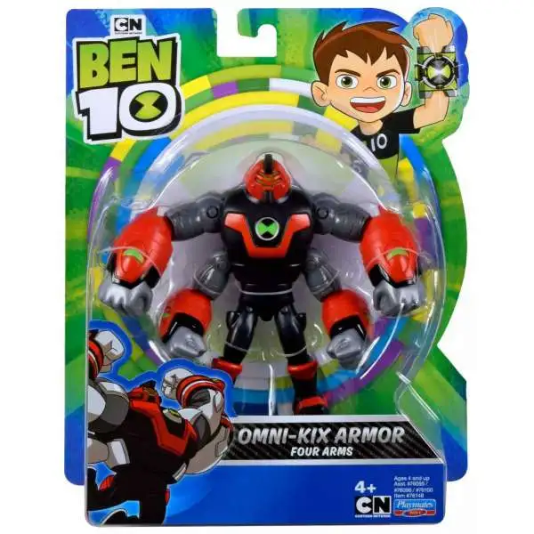 Ben 10 Omni-Kix Armor Four Arms Action Figure