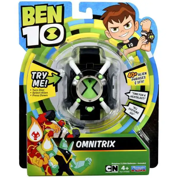 Ben 10 BASIC Omnitrix Roleplay Toy Seasons 1 2 Playmates - ToyWiz