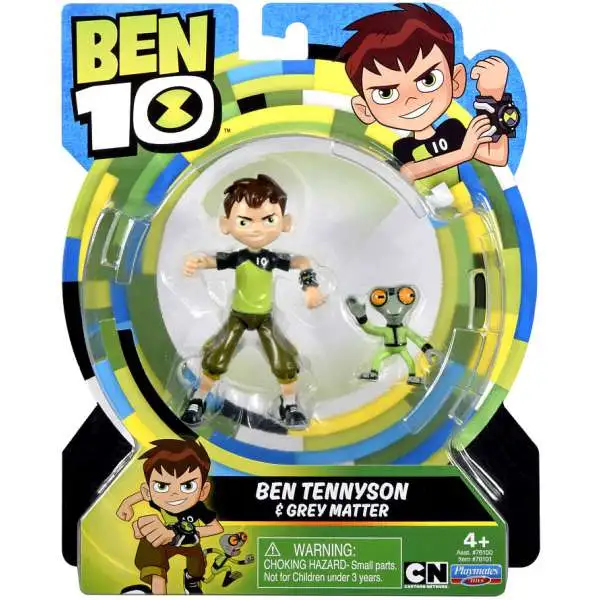 Ben 10 Basic Ben Tennyson & Grey Matter Action Figure