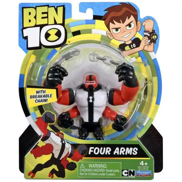 Ben 10 Basic Four Arms Action Figure [Breakable Chain]