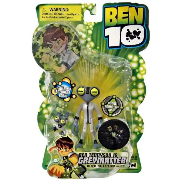 Ben 10 Alien Collection Series 1 GreyMatter Action Figure