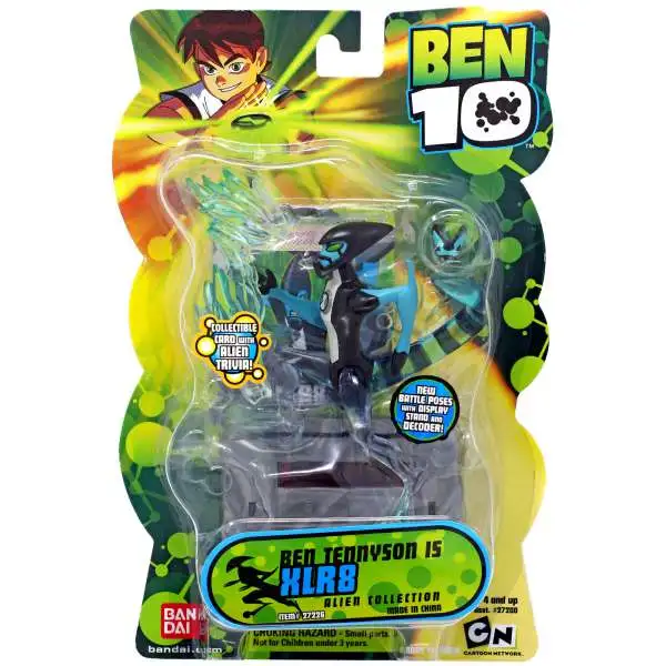 Ben 10 Alien Collection Series 2 XLR8 4 Action Figure Damaged