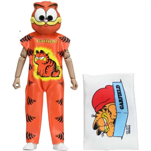 NECA Ben Cooper Costume Kids Series 8 Garfield Clothed Action Figure