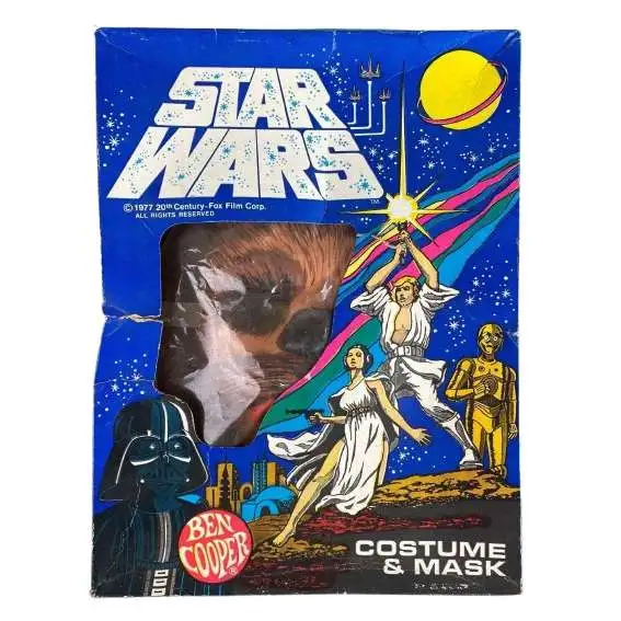 Star Wars Chewbacca Mask & Costume [Damaged Box]