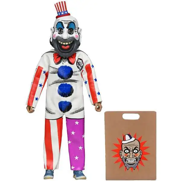 NECA Ben Cooper Costume Kids Series 4 House of 1000 Corpses' Captain Spaulding Clothed Action Figure