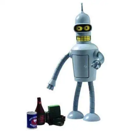 Futurama Encore Series 1 Bender Rodriguez Action Figure Toynami