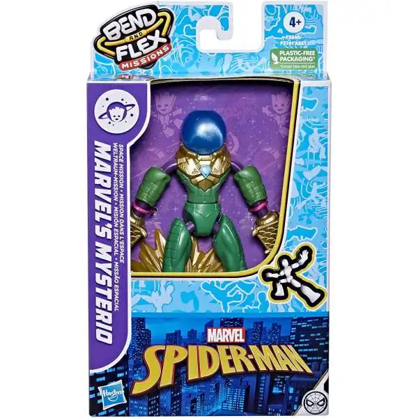 Marvel Spider-Man Bend & Flex Missions Mysterio Action Figure [Space Mission]