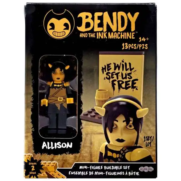 Bendy and the Ink Machine Series 2 Mini Figure Allison Buildable Set