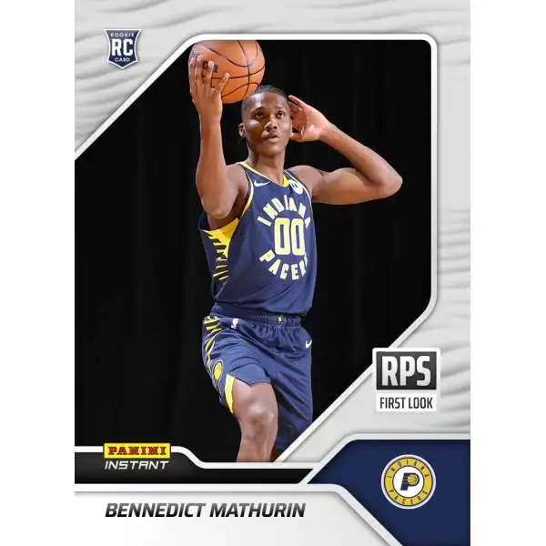 NBA Indiana Pacers 2022-23 Instant RPS First Look Basketball Bennedict Mathurin RPS-6 [Rookie Card]