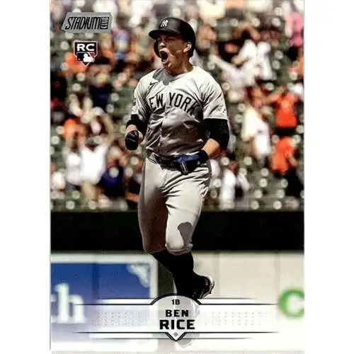 MLB 2025 Stadium Club Ben Rice #196 [Rookie]