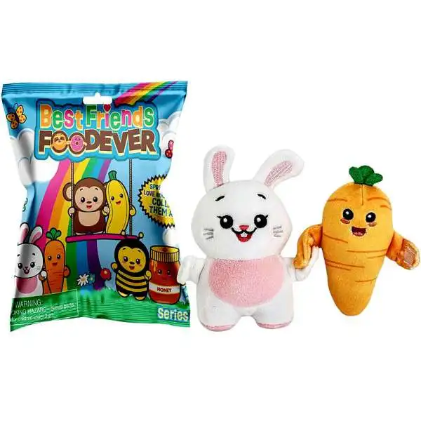 Best Friends Foodever Mini Plush Duos Series 1 5-Inch Mystery Pack [2 RANDOM Figures] (Pre-Order ships November)