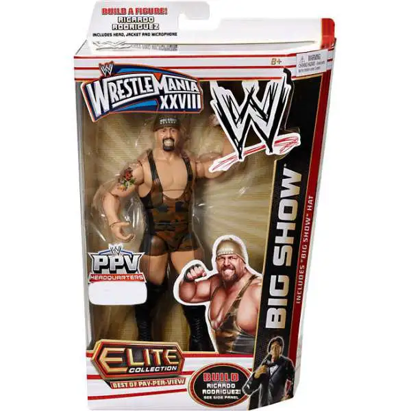 WWE Wrestling Elite Collection WrestleMania 28 Big Show Exclusive