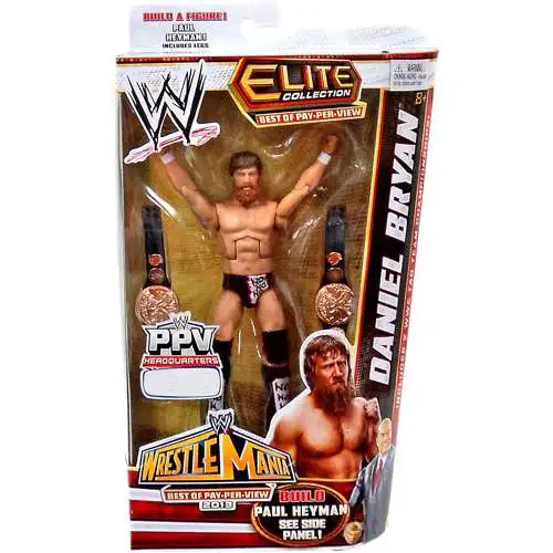 WWE Wrestling Elite Collection Best of Pay Per View Daniel Bryan Exclusive Action Figure [Build Paul Heyman]