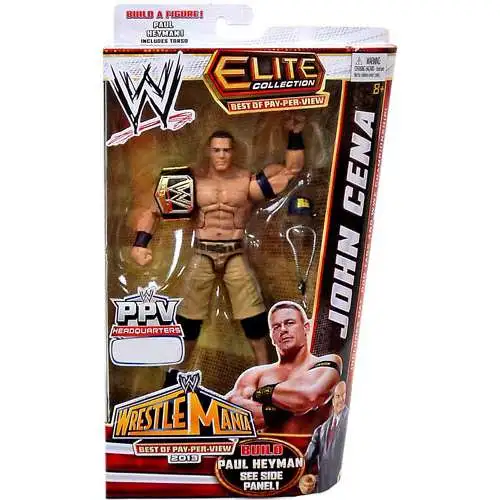 John Cena all'T-Shirt-Mattel Elite Accessori per WWE Wrestling Figure 