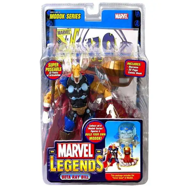 Marvel Legends Series 15 M.O.D.O.K. Beta Ray Bill Action Figure