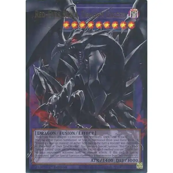 YuGiOh Trading Card Game Beyond the Brave Ultra Rare Red-Eyes Black Dragon Exceed BETB-EN036 [Extended Art]
