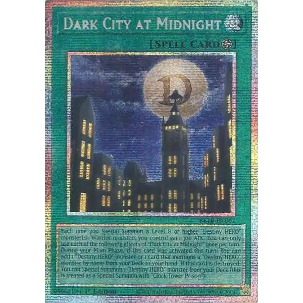 YuGiOh Trading Card Game Beyond the Brave Starlight Rare Dark City at Midnight BETB-EN062