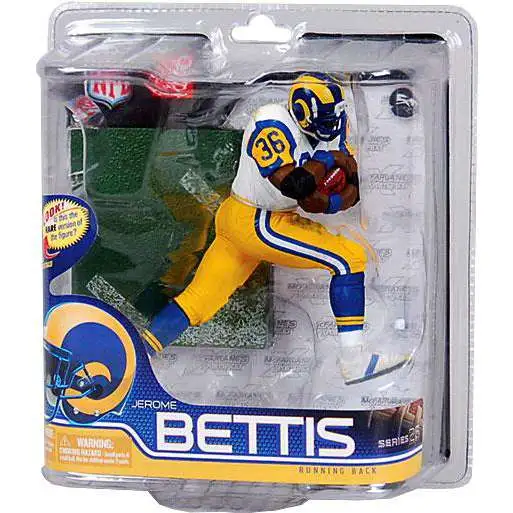 McFarlane Toys NFL Los Angeles Rams Sports Picks Football Series 26 Jerome Bettis Action Figure [White Jersey]