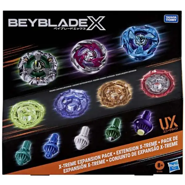 Beyblade X 25th Anniversary X-treme Expansion Pack 3 Blades, 4