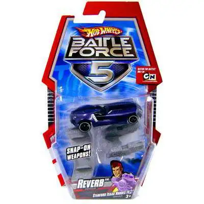Hot Wheels Battle Force 5 Reverb Diecast Car [With Blasters]