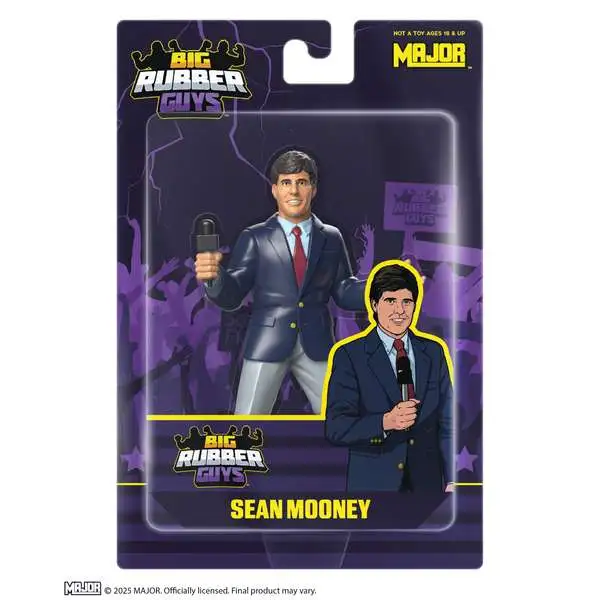 Big Rubber Guys WWE Wrestling Sean Mooney Action Figure (Pre-Order ships May)