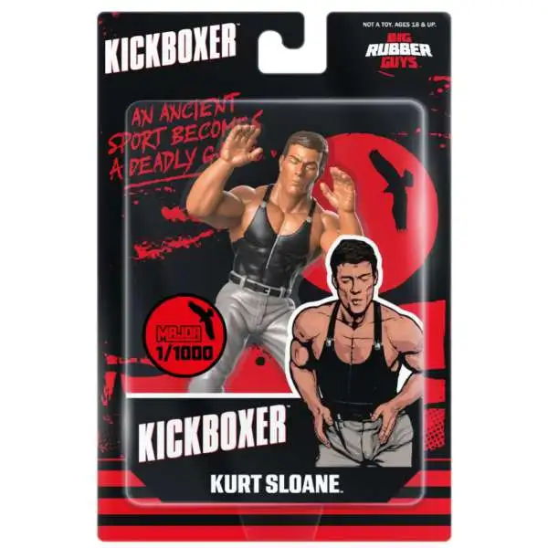 Big Rubber Guys Kickboxer Kurt Sloane Action Figure (Pre-Order ships June)