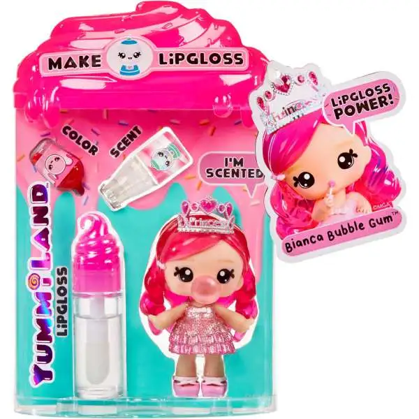 Yummiland Make Lipgloss Bianca Bubblegum Doll [Scented!]