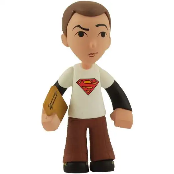 Funko The Big Bang Theory Mystery Minis Sheldon Cooper 2.5-Inch 2/24 Minifigure [White Superman Shirt Loose]