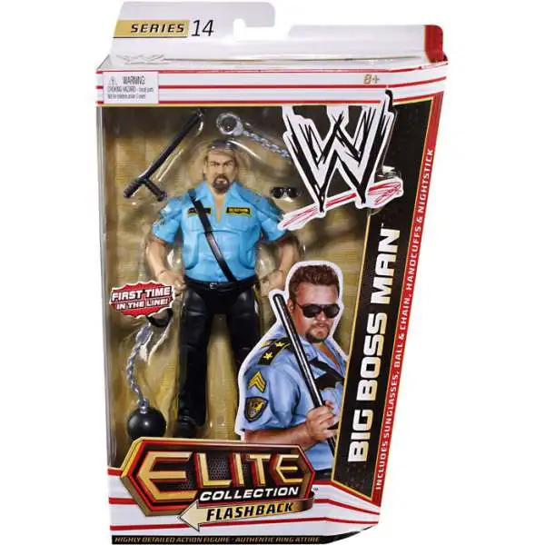 未開封 WWE Elite ビッグ・ボスマン Flashback シリーズ14 bigbossmanelite14.webp