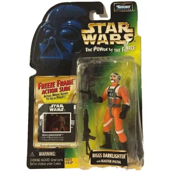 Star Wars A New Hope Power of the Force POTF2 Kenner Collection Biggs Darklighter Action Figure