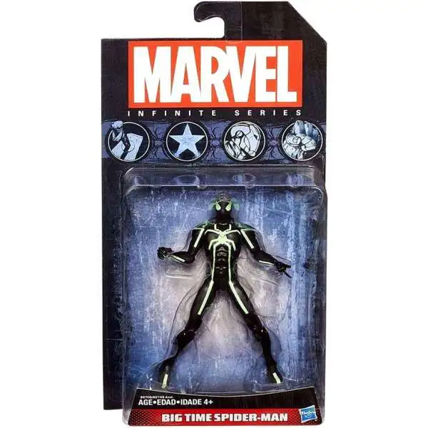 Marvel Avengers Infinite Series 4 Big Time Spider-Man Action Figure