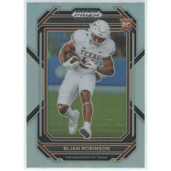 NFL 2023 Panini Prizm Draft Picks Silver Bijan Robinson #115 [Rookie]