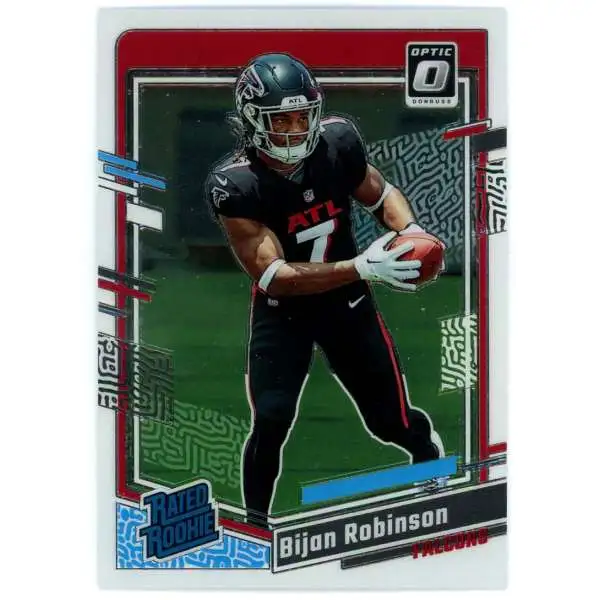 NFL 2023 Panini Donruss Optic Bijan Robinson #206 [Rookie]