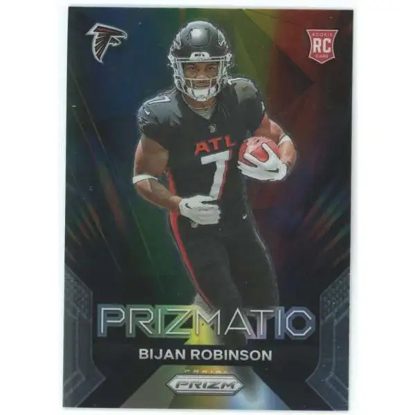 NFL 2023 Panini Prizm Prizmatic Bijan Robinson #19 [Rookie]