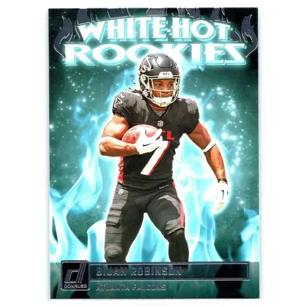 NFL 2023 Panini Donruss Football White-Hot Rookies Bijan Robinson WHR-2 [Rookie]