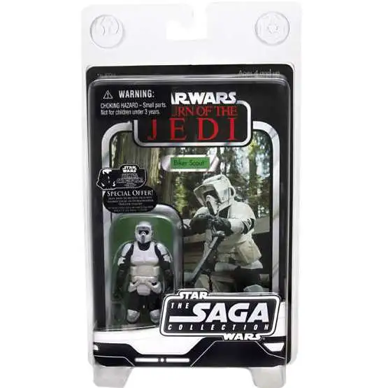 Star Wars Return of the Jedi 2006 Vintage Saga Collection Biker Scout Action Figure