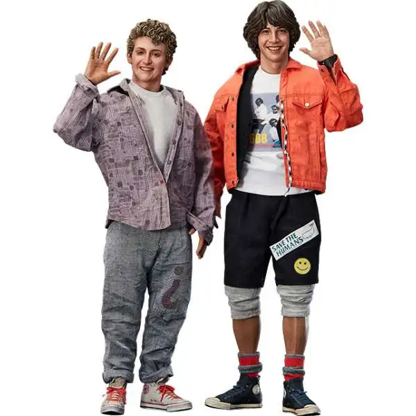 Bill & Ted's Excellent Adventure Bill & Ted Deluxe Collectible Figure Set