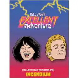 Bill & Ted's Excellent Adventure Bill & Ted 2-Inch Set of 2 Lapel Pins
