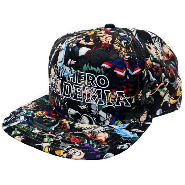My Hero Academia Sublimated Snapback Cap Apparel