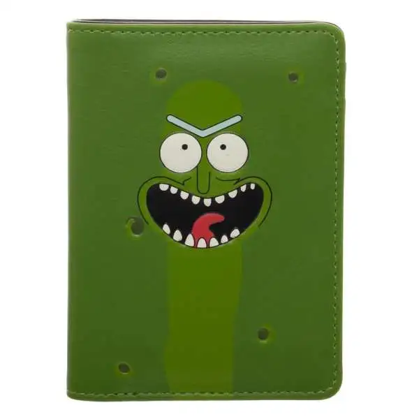 Rick & Morty Pickle Rick Vertical Bi-Fold Wallet