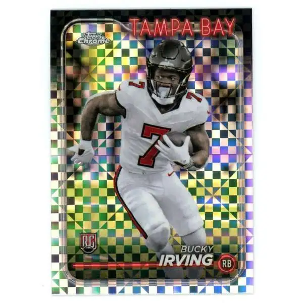 NFL 2024 Topps Chrome Football X-Fractor Bucky Irving #226 [Rookie]
