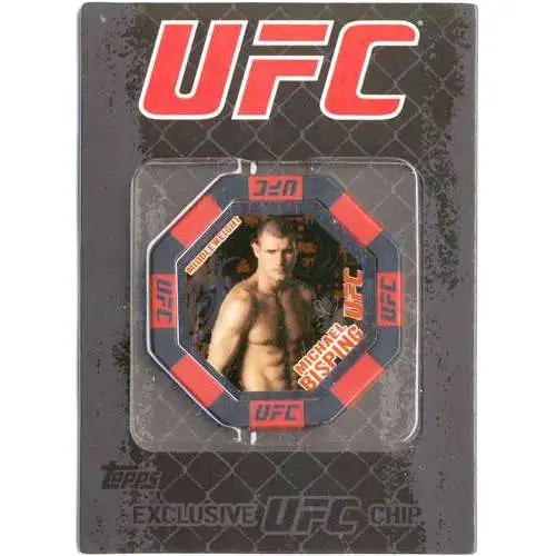 UFC Topps Main Event Michael Bisping Exclusive Poker Chip #8