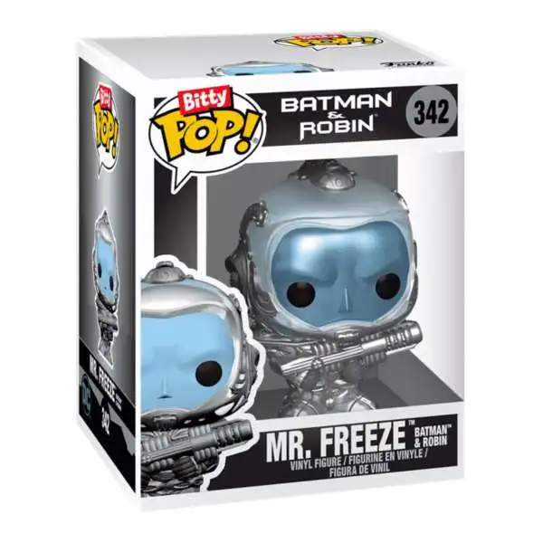 Funko DC Batman Bitty POP! Mr. Freeze 1-Inch 1/6 Micro Figure #342 [Metallic Chase Loose]