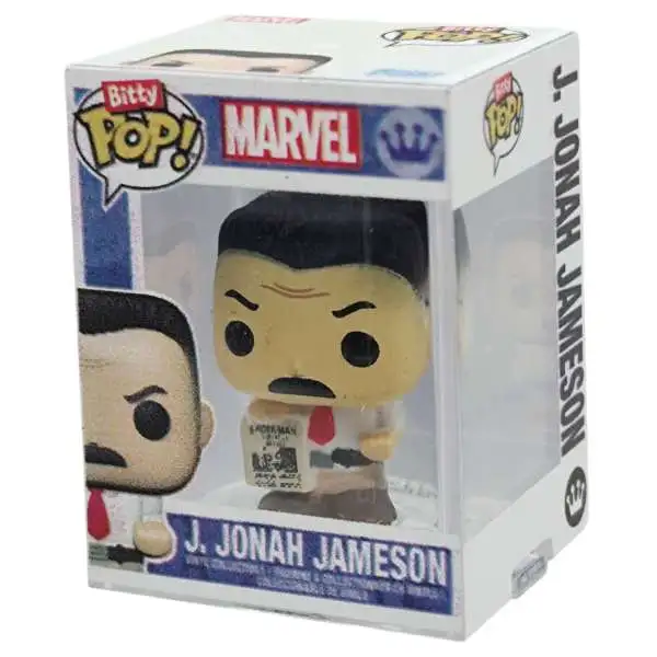 Funko Marvel Spider-Man Bitty POP! J. Jonah Jameson 1/24 Micro Figure [Loose]