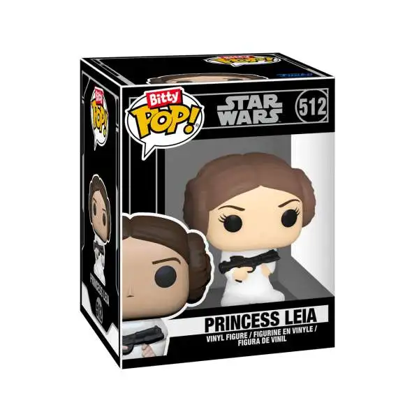 Funko Star Wars Bitty POP! Princess Leia 1-Inch Micro Figure #512 [Loose]