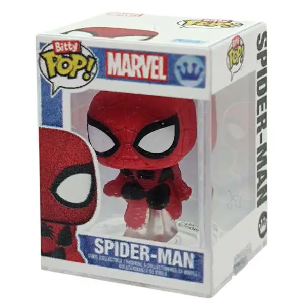 Funko Marvel Bitty POP! Spider-Man 1/12 Micro Figure [Red and Black Suit Loose]